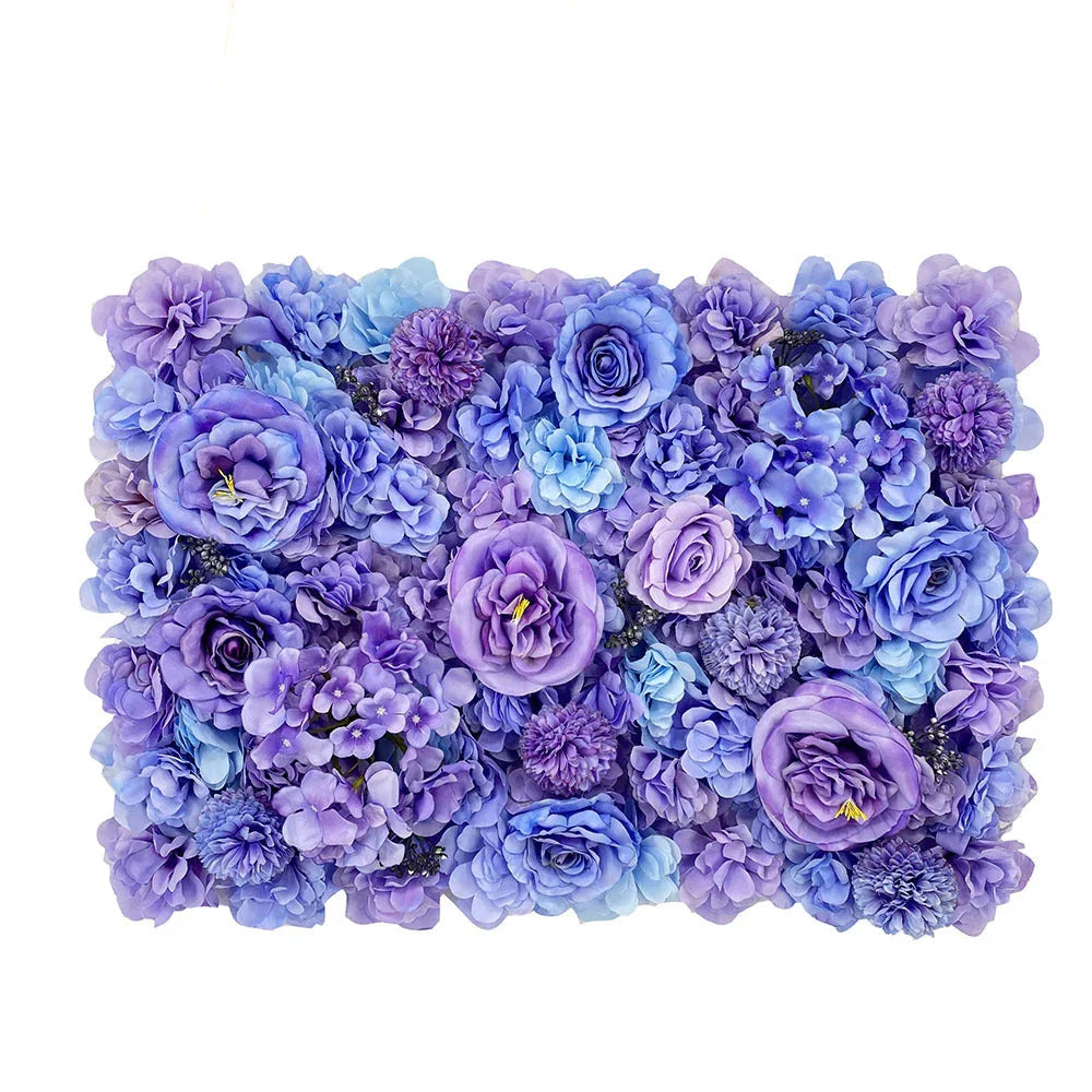 Wedding simulation flower wall background wall decoration, simulation flower row window decoration, peony hydrangea rose wall