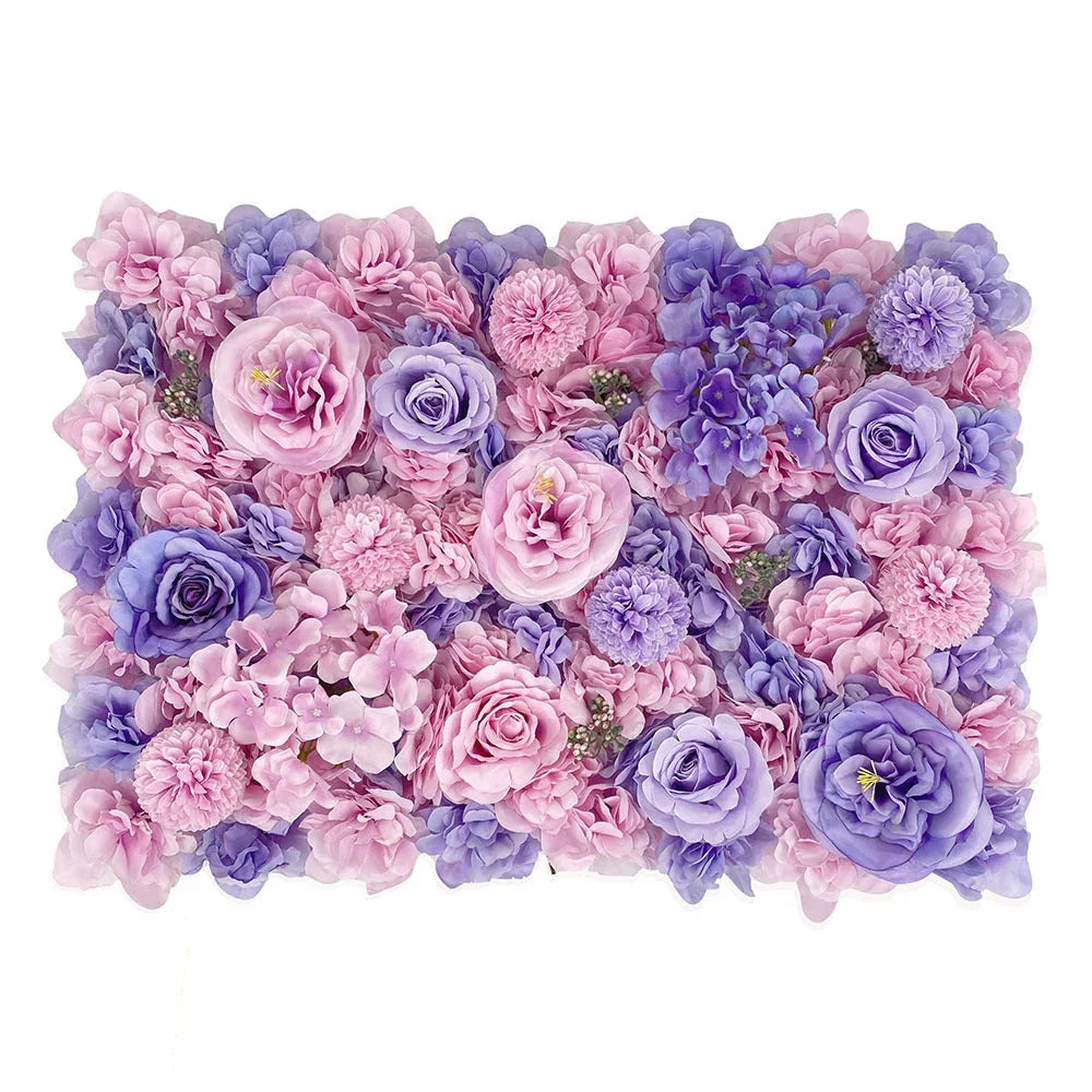 Wedding simulation flower wall background wall decoration, simulation flower row window decoration, peony hydrangea rose wall