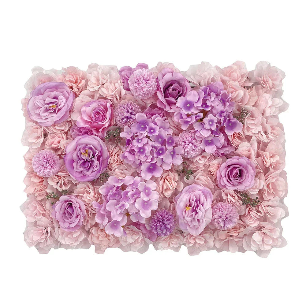 Wedding simulation flower wall background wall decoration, simulation flower row window decoration, peony hydrangea rose wall