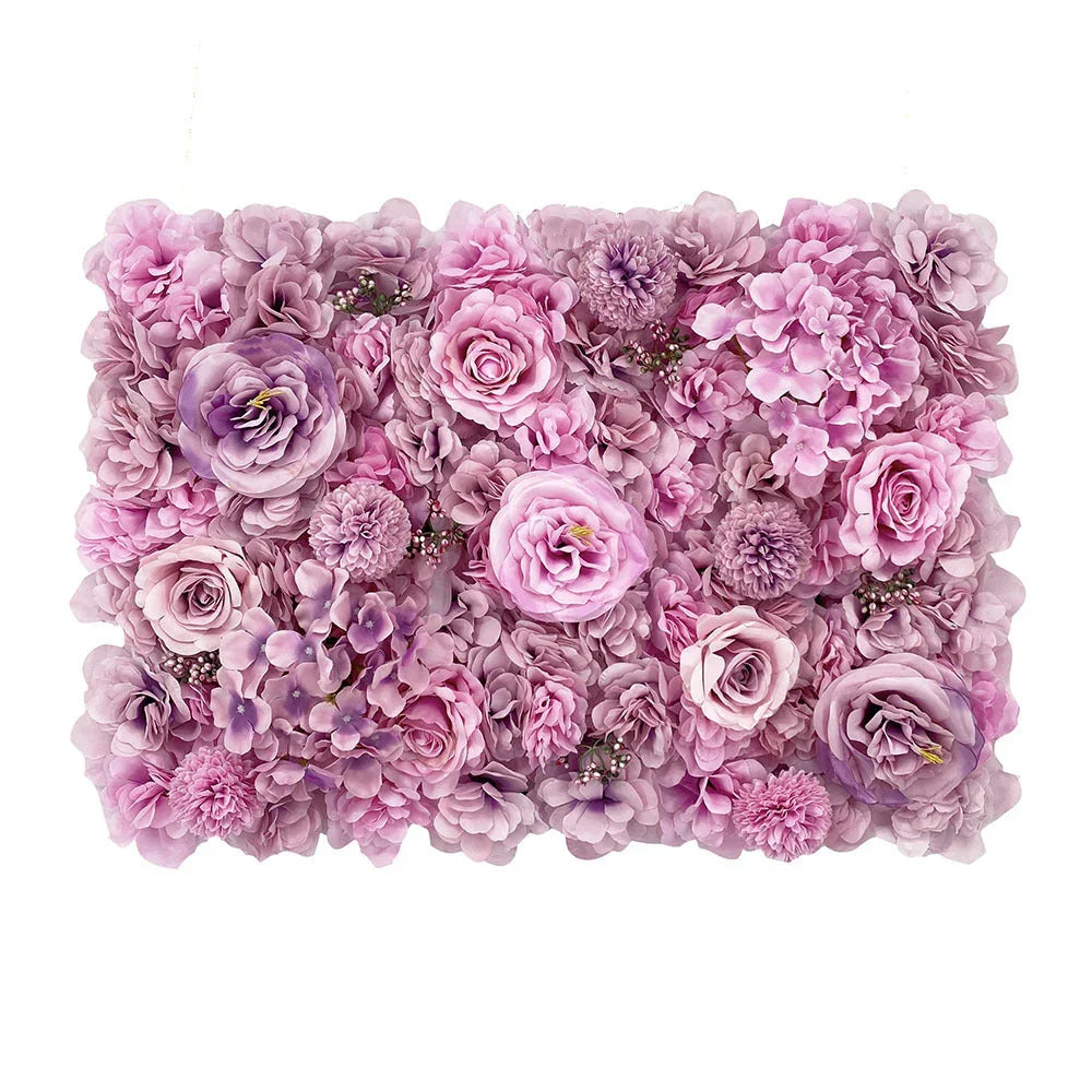 Wedding simulation flower wall background wall decoration, simulation flower row window decoration, peony hydrangea rose wall
