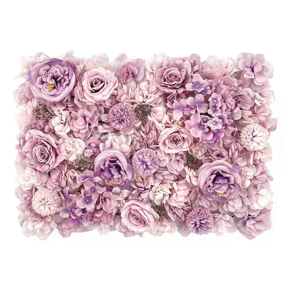 Wedding simulation flower wall background wall decoration, simulation flower row window decoration, peony hydrangea rose wall