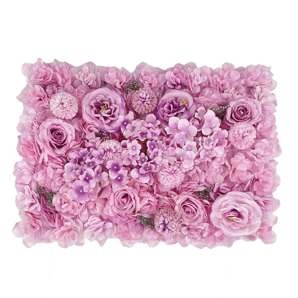 Wedding simulation flower wall background wall decoration, simulation flower row window decoration, peony hydrangea rose wall