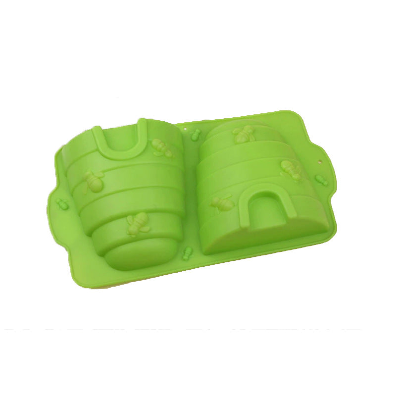 3D Honeycomb Bee Silicone Mold – DIY Soap, Candle & Resin Craft Mold