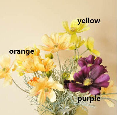 High Quality 10 Stems 60cm/23.6" Artificial  Daisy Persian Chrysanthemum Simulation Gesang Home Party Decor Floral