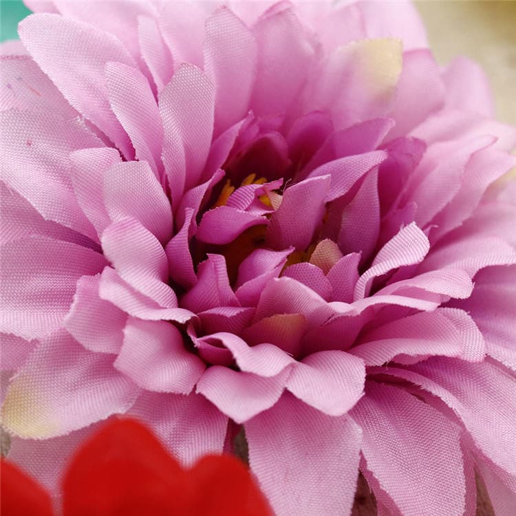 50 Heads Artifical Simulation Silk Gerbera Daisy Flowers  DIY Wedding Holiday Decoration Hat shoes accessories