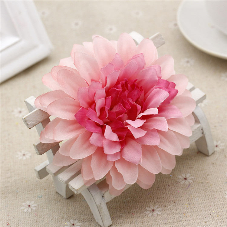 50 Heads Artifical Simulation Silk Gerbera Daisy Flowers  DIY Wedding Holiday Decoration Hat shoes accessories