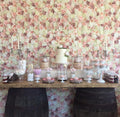 Wedding Flower Wall For Romantic Photography Backdrop Bridal Shower Baby Shower Special Event Salon Arrangement Decor Panels 15.75X23.62inch