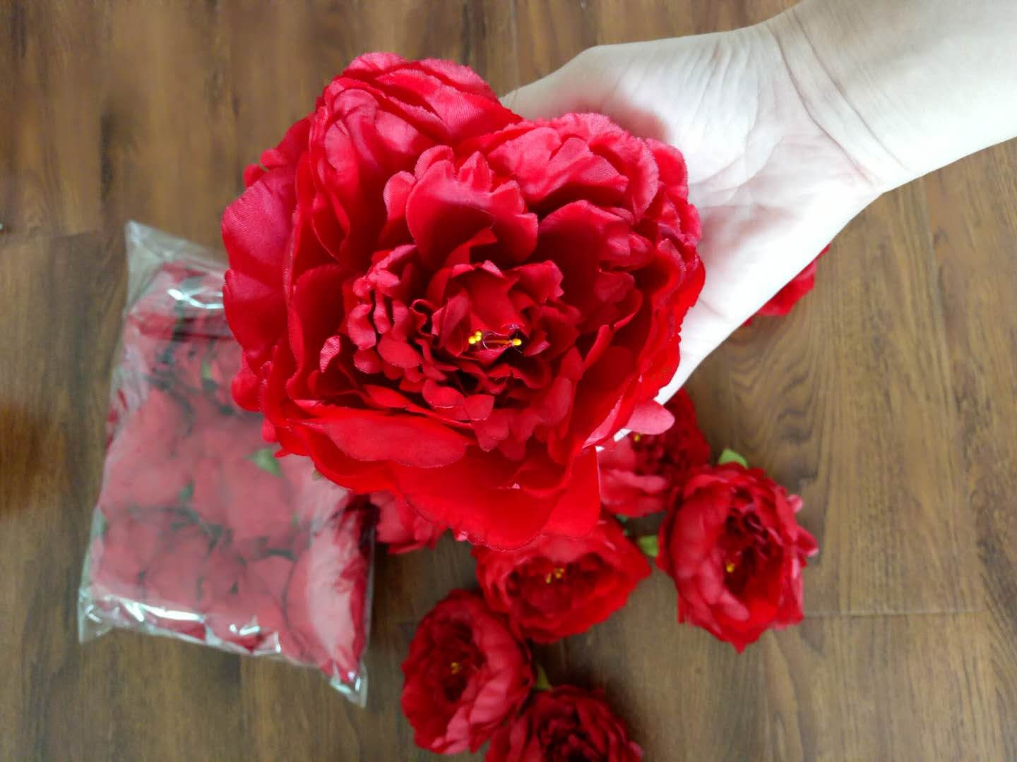 30Heads Wedding Peony Diameter 12cm/4.72" Artificial Simulation Silk Rose Peony Flower DIY  Wedding Decoration Flowers