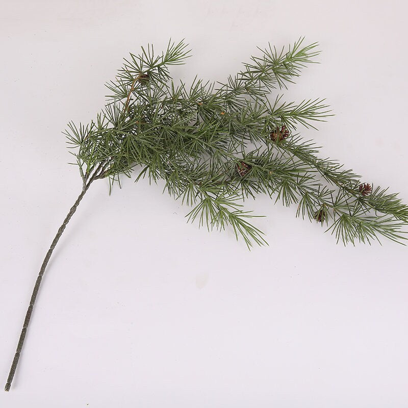 Christmas decorations Artificial Simulation Pine Needle Emulation Pine Nut Branches Hanging Basket Fake Plants Wedding Event Home Decoration