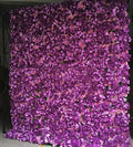 Roses hydrangeas Violet Wedding Flower Wall Floral Wall Romantic Photography Backdrop Special Event Decor Fake Flower Panels 40*60cm