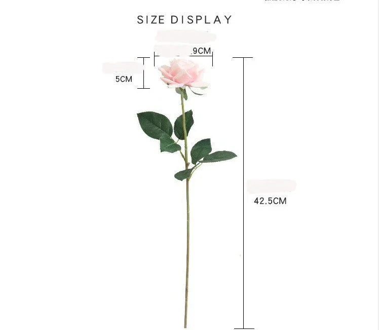 10pcs rose Blush Pink Austen Real Touch Moisturizing Rose Diameter 9cm Wedding Flowers For Table Centerpieces Ceremony Reception