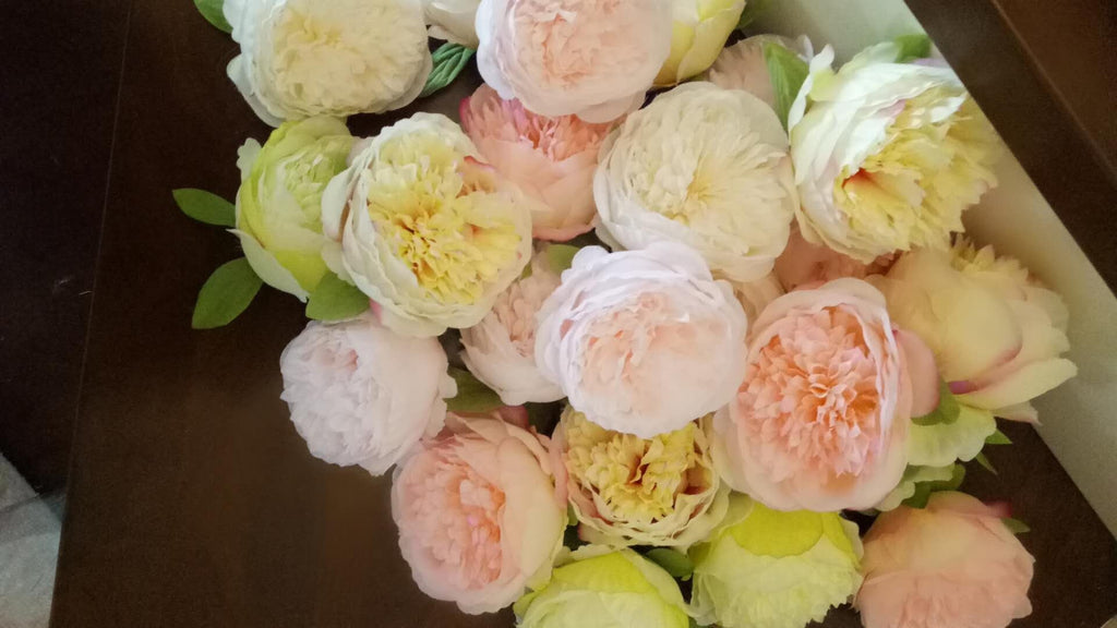 High Quality Wholesale Wedding Peony Flowers 50 Heads For Wedding Centerpieces Backdrops Decoration Supplies