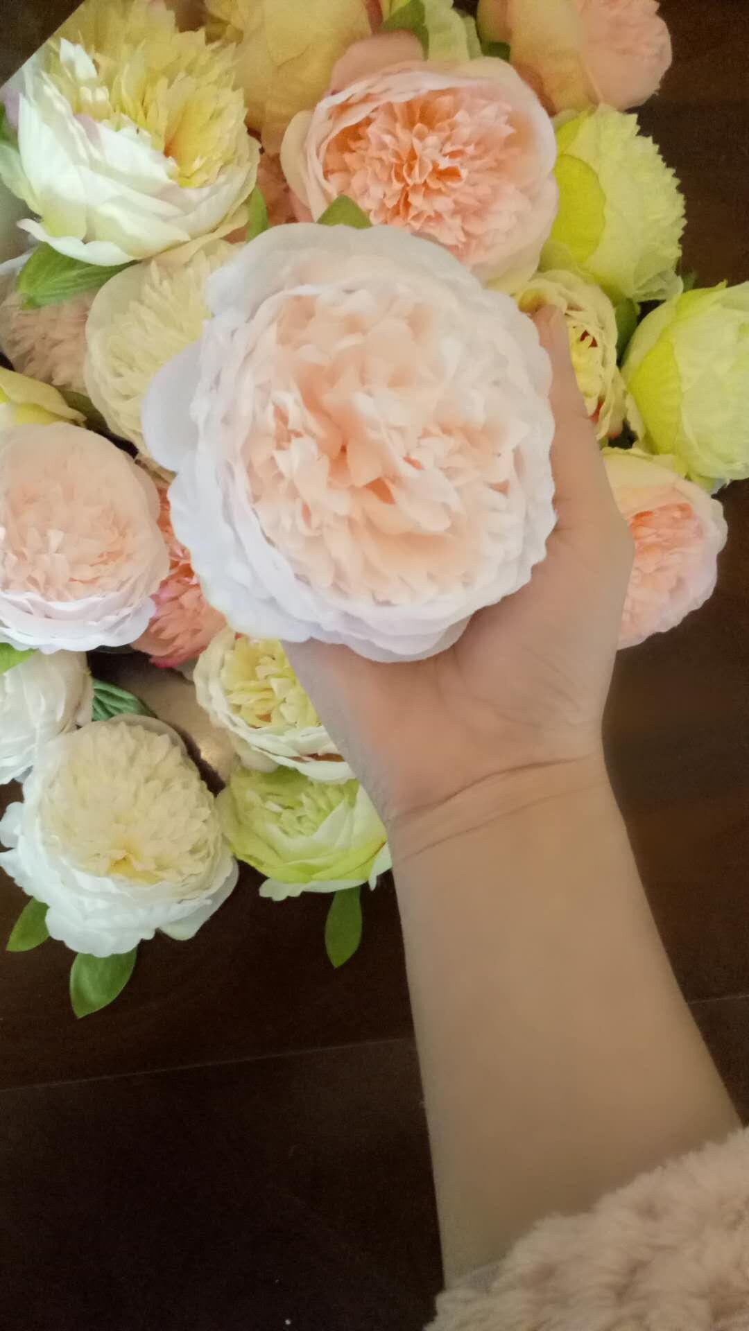 High Quality Wholesale Wedding Peony Flowers 50 Heads For Wedding Centerpieces Backdrops Decoration Supplies