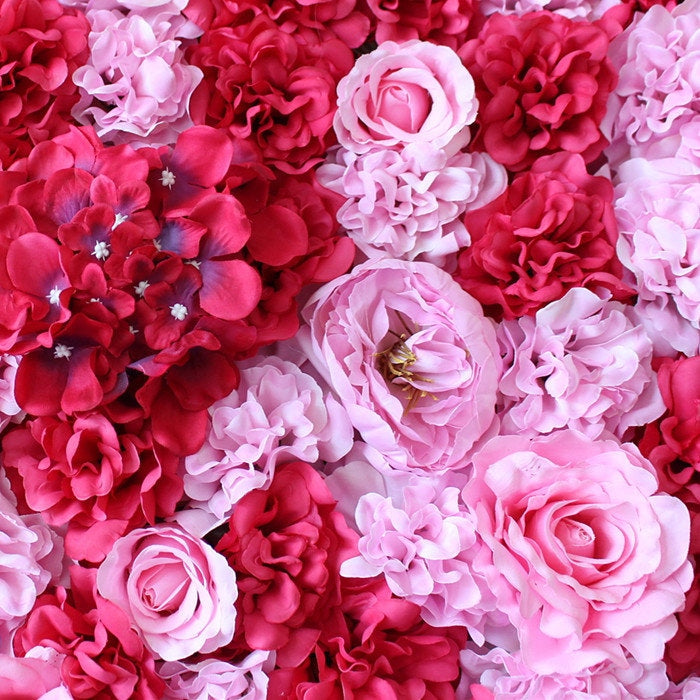 Wedding  Flower Wall Backdrops For Romantic Photography Baby Shower Bridal Shower Special Event Decor Floral Panel