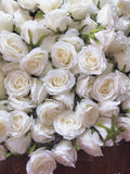 Wholesale Wedding Flowers 30 Heads Artificial Simulation Silk Rose Camellia Wedding Party DIY Background Decoration Flower Head