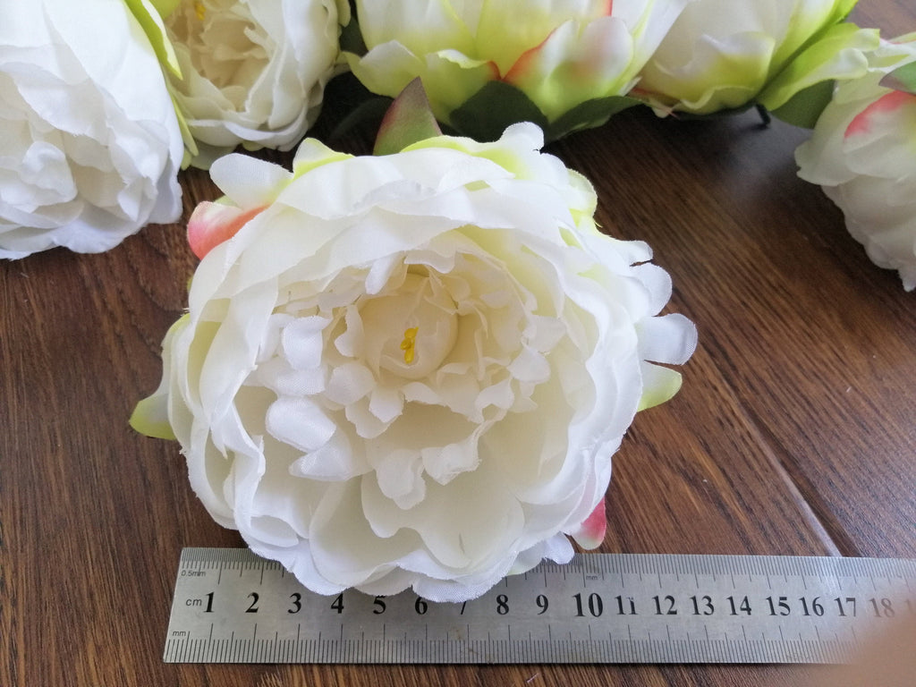 30Heads Wedding Peony Diameter 12cm/4.72" Artificial Simulation Silk Rose Peony Flower DIY  Wedding Decoration Flowers