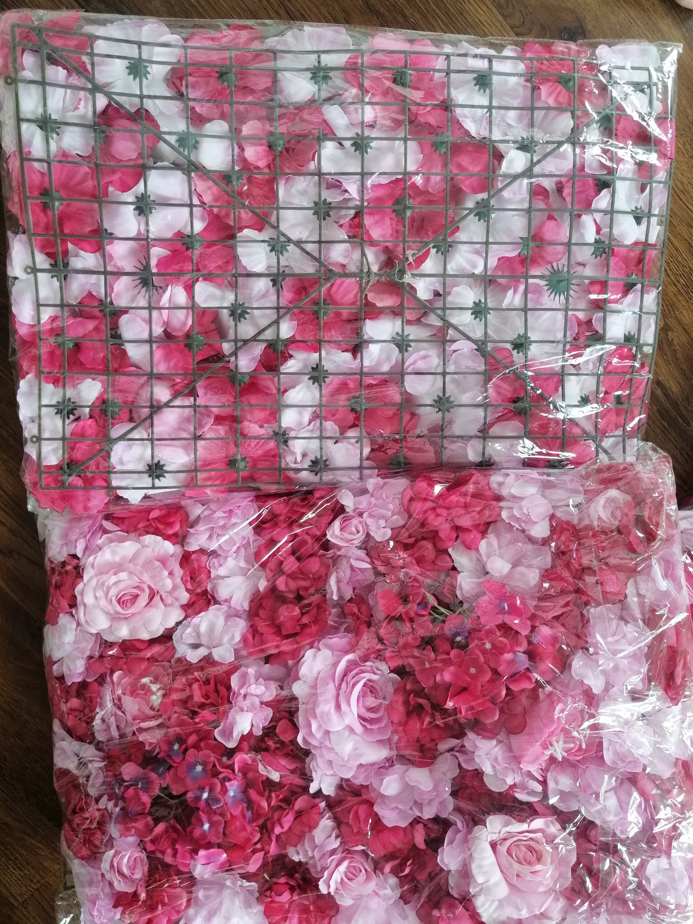 Wedding  Flower Wall Backdrops For Romantic Photography Baby Shower Bridal Shower Special Event Decor Floral Panel