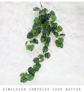 Hanging Plants Artificial Monstera Leaf Simulated Tortoise Leaf Rattan Garland Vine Rattan for HomeWedding Decorations Backdrop Arrangement