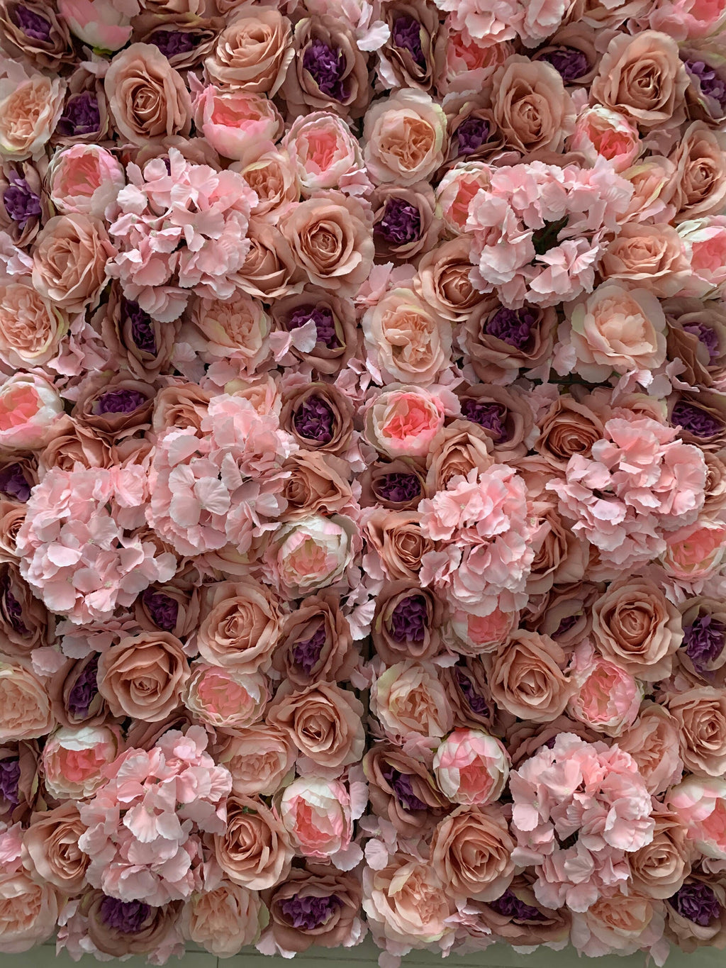 Artifical Flower Walls Simulation Floral Wedding Backdrops  For Romantic Photography Bridal Shower Special Event Panels