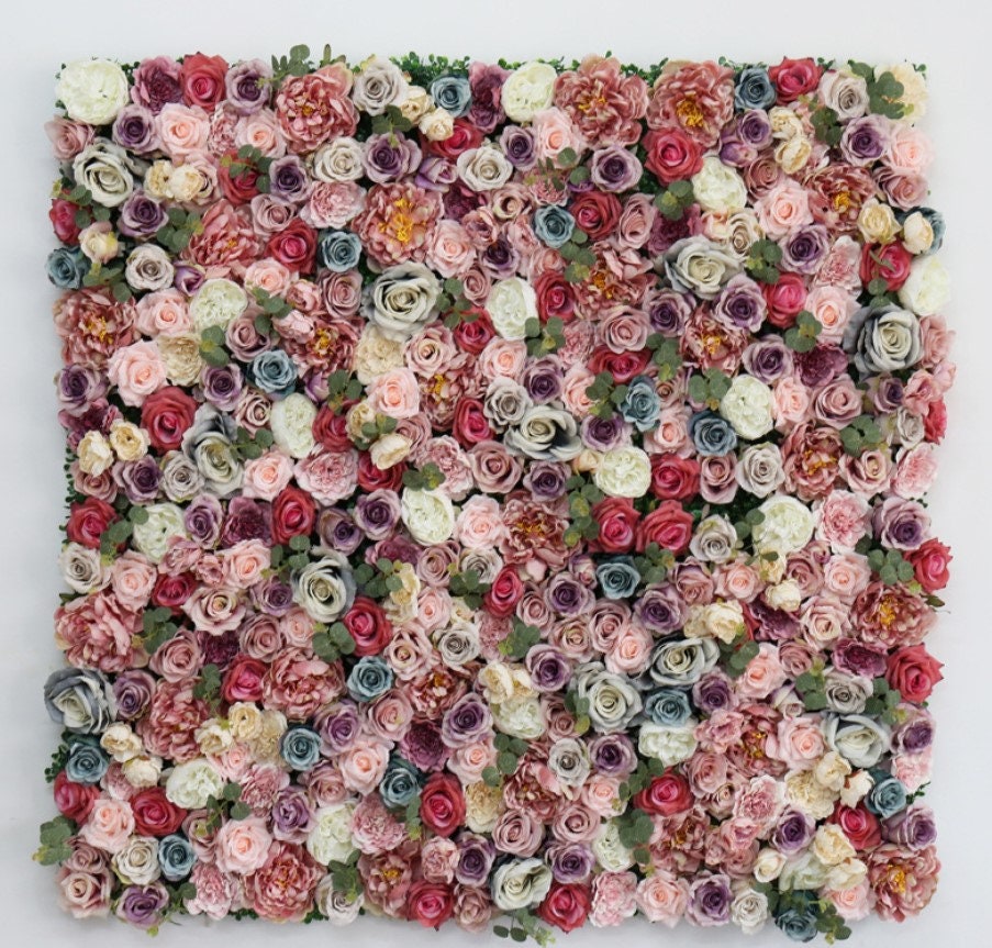 Flower Wall For Wedding Photography Backdrop Fake Flower Wall  for Special Event Party Boutique Shop Decor Foral Panels