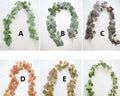 Hanging Plants Artificial Simulation Eucalyptus Leaves Rattan Garland Vine Rattan Home Wedding Decorations Arrangement Fake Green Plants
