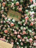 Alice Flower Wall For Wedding Photography Baby Shower Bridal Shower Event Arrangement Decor Floral Panels Fake Flower Wall 40x60cm