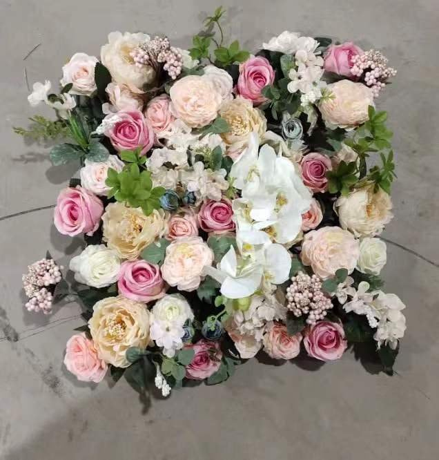 New Design 3D Floral Wall For Wedding Arrangement Special Event Photography Backdrop Fabric Rolling Up Curtain Fabric Cloth