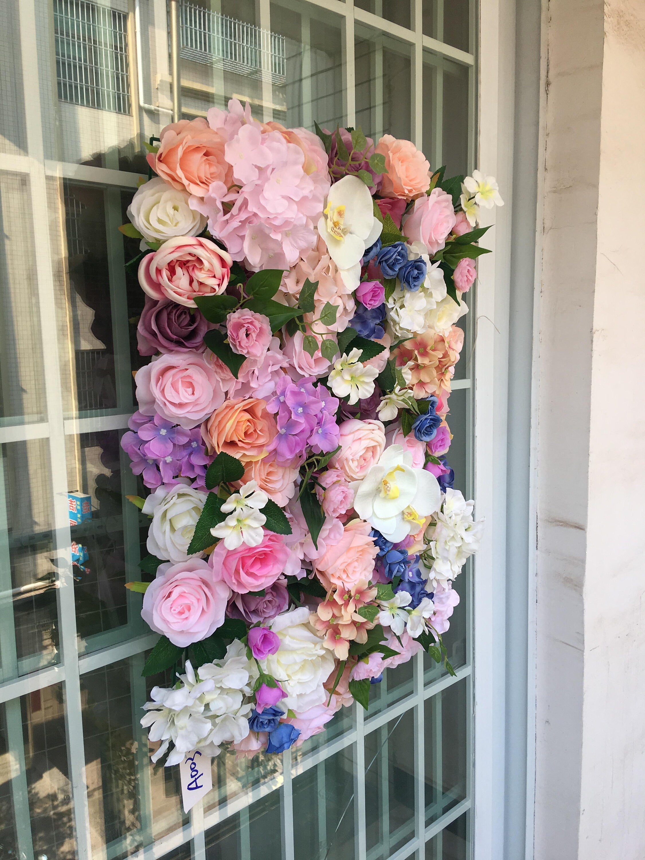 Artificial Flower Wall for Wedding   Photography Background Special Event Bridal Shower Arrangement Floral panels 40x60cm