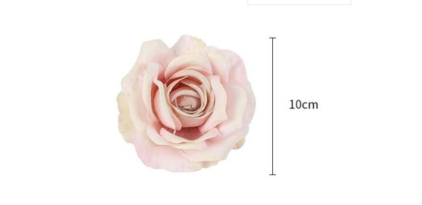 Artifical Simulation Camellia Rose Wedding Floral  Diam.10cm/3.9"  DIY Special Event DIY Accessory Flower heads  30pcs