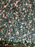 Artificial Flower Wall  For Wedding Romantic Photography Bridal Shower Baby Shower Backdrop Floral Panel 15.75x23.62inch