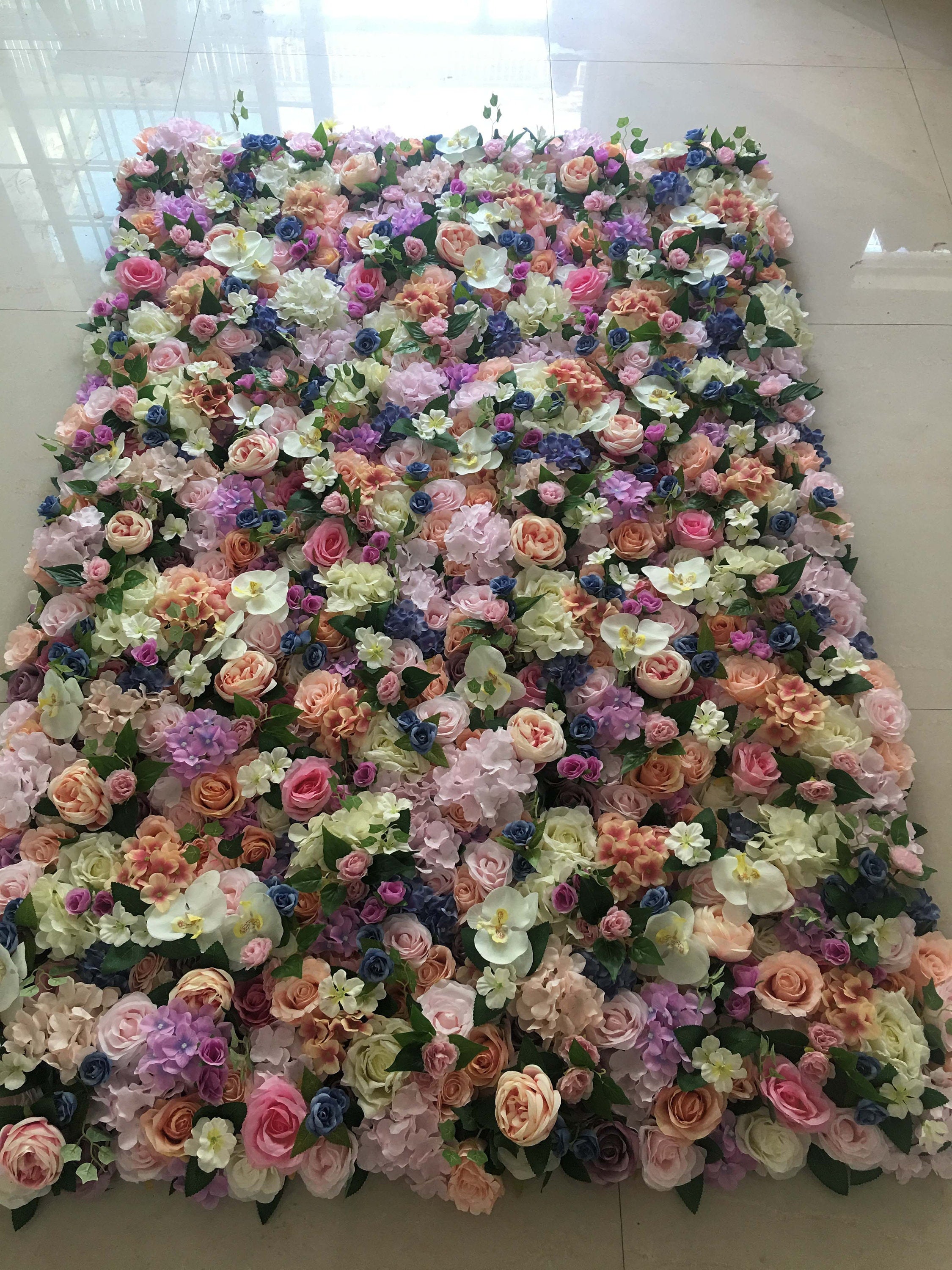 Artificial Flower Wall for Wedding   Photography Background Special Event Bridal Shower Arrangement Floral panels 40x60cm