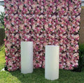 Pink Flower Wall For Wedding Photography Baby Shower Backdrop Special Event Party Arrangement Fake Floral Panels 40x60cm