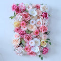 pink Rose Flower Wall For Romantic Photography Backdrop Bridal Shower Special Event Arrangement Decor Floral Panels 40x60cm