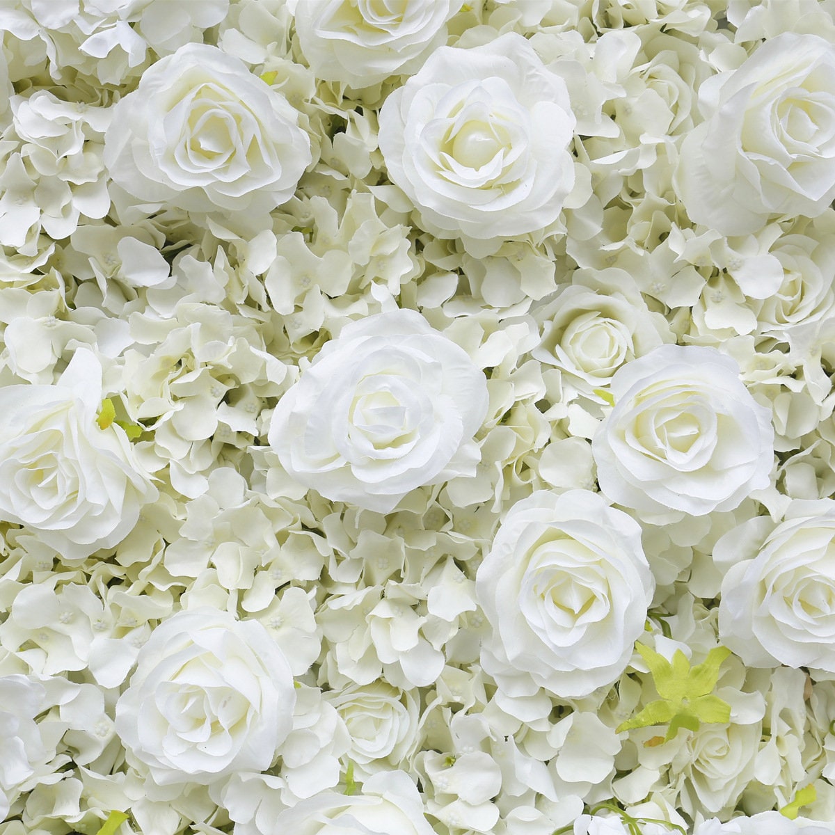 White Flower Wall Wedding Photography Backdrop Special Event Party Boutique Shop Arrangement Decor Floral Panels