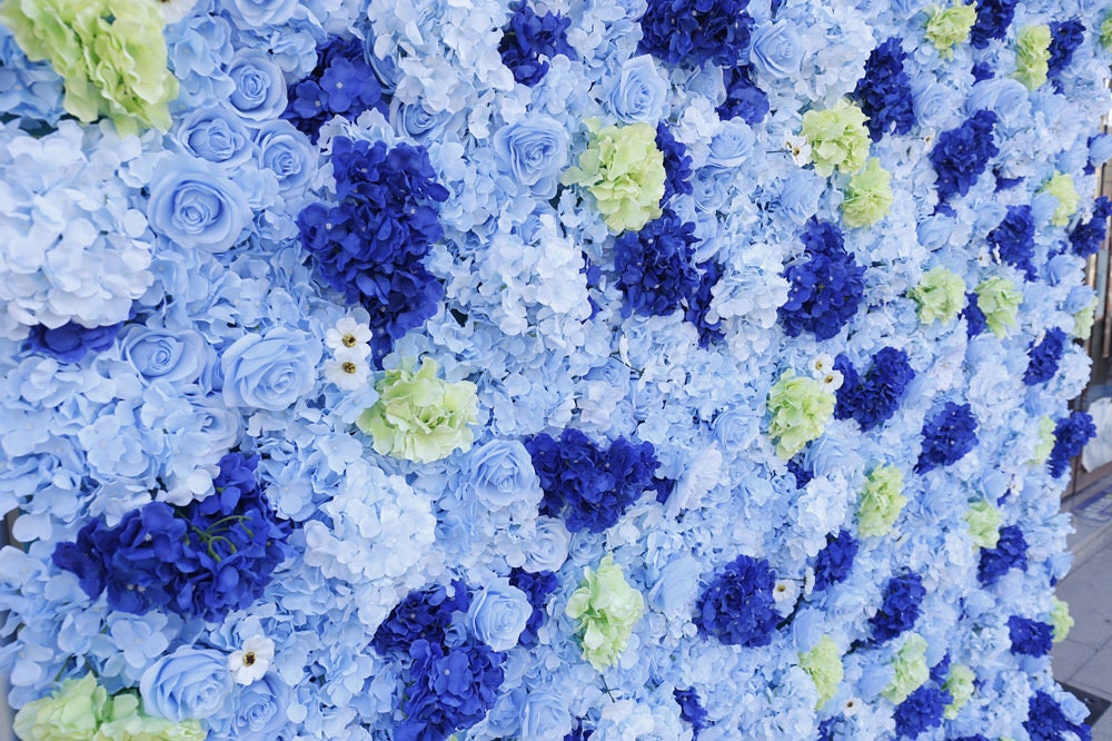 New Design Floral Wall For Wedding Arrangement Event Salon Party Photography Backdrop Fabric Rolling Up Curtain Fabric Cloth