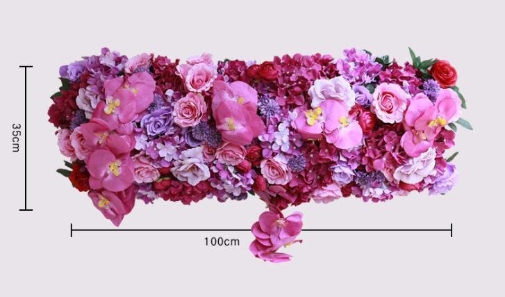 Flower garland, Floral arch,Wedding flower arch, Wedding garland, Chuppah flowers, wedding arbor,table Center piece 3.27ft