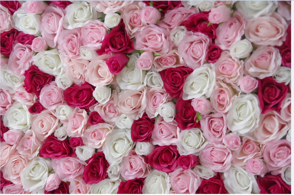 Artifical Simulation Flower Wall For Wedding Arrangement Event Salon Party Photography Backdrop Fabric Rolling Up Curtain Fabric Cloth