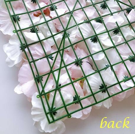 White Flower Wall Artificial Rose Hydrangea Flower Backdrops For Romantic  Photography Bridal Shower Panels