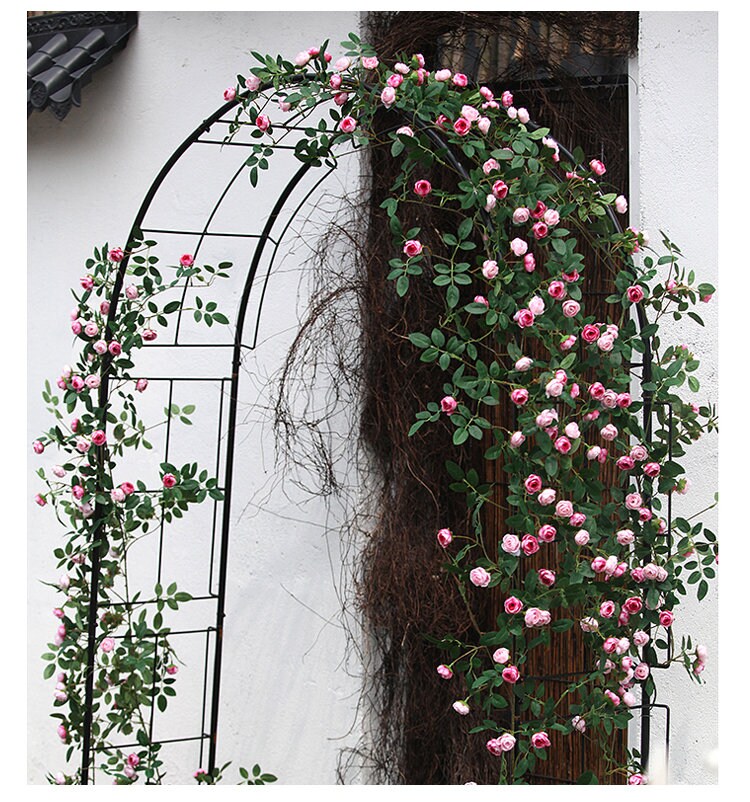 Artifical Simulation Rose Bud Rattan 1.75m/69"  For Home Garden Decor Florals Outdoor Wedding Special Event Arrangement Arch Decor