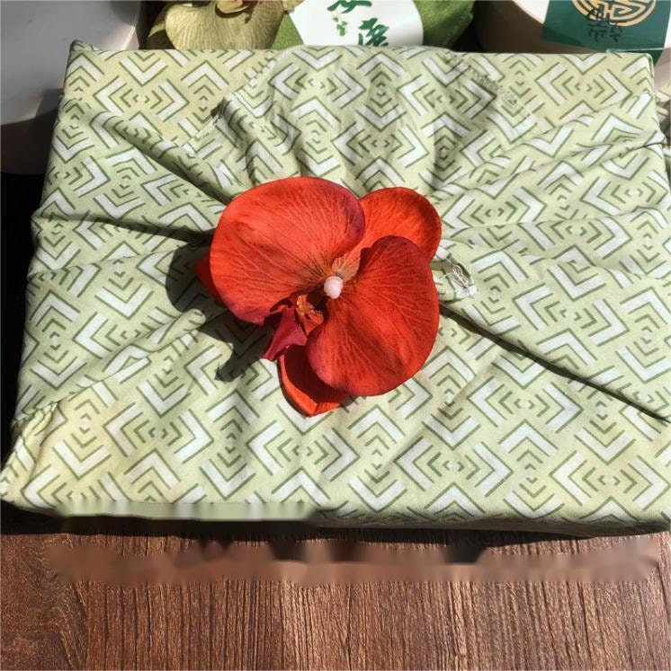 30 pcs Big Butterfly flower Radiant Orchids Phalaenopsis Artificial Orchid Fabric  Butterfly Wedding DIY Decor Accessory Flower Head