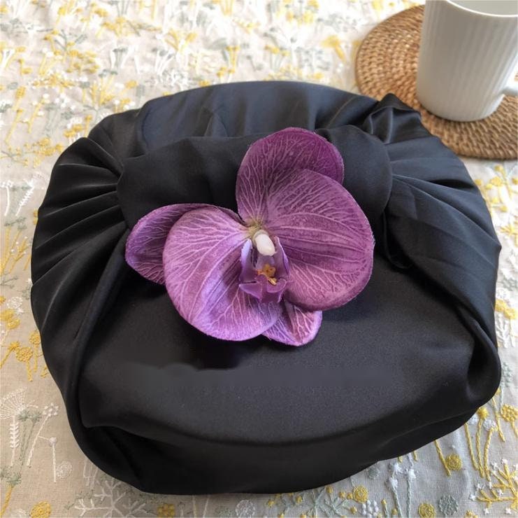 30 pcs Big Butterfly flower Radiant Orchids Phalaenopsis Artificial Orchid Fabric  Butterfly Wedding DIY Decor Accessory Flower Head